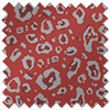 Leopard Luxe, Cherry Red - Roller Blind